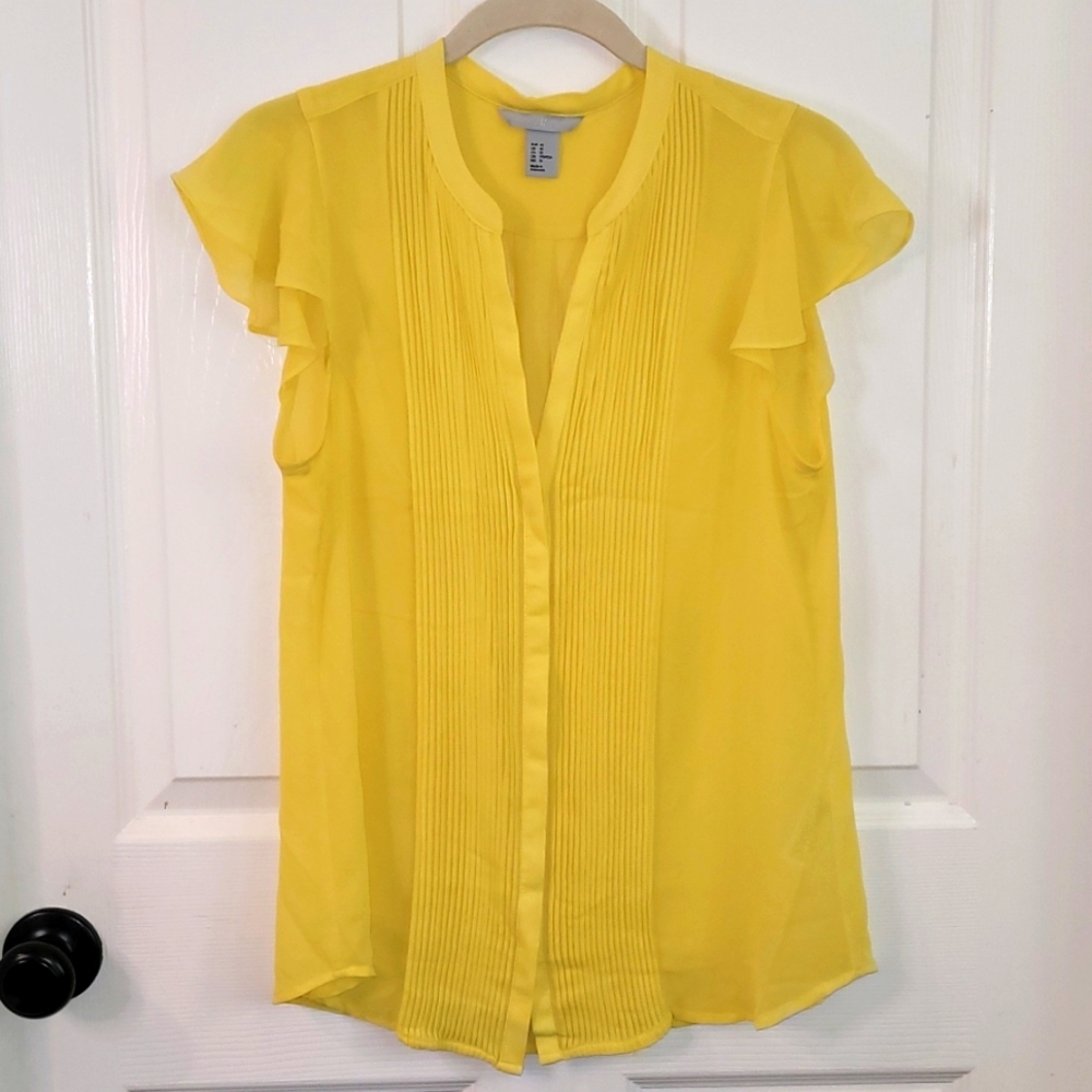 Flutter sleeve blouse